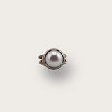 Anillo Vintage Twist Grande Blanco