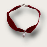 Collar mare More Tercipelo Perla