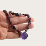 Collar Mare More Turmalin Violeta