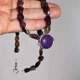 Collar Mare More Turmalin Violeta