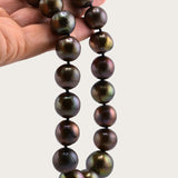 Collar Mare More Perlas Chocolate