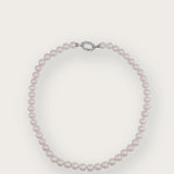 Collar Mare More Perlas Blanca Mini largo