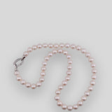 Collar Mare More Perlas Blanca Mini largo