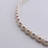 Collar Mare More Perlas Blanca Mini largo