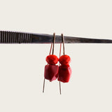 Pendientes Mare More Fuego Rojo