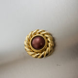 Brocha Vintage Retro Chocolate