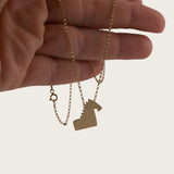 Collar Aqua Pegaso Minimal