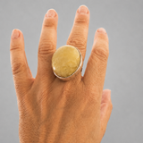 Anillo Mare More Amarillo Grande Sol