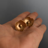 Pendientes Flower Daisy Gold