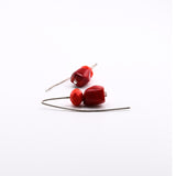 Pendientes Mare More Fuego Rojo