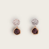 Pendientes Aqua Roca