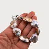 Pulsera Ovalis Perla Oceano Blanca