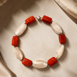 Collar Ovalis Rojo