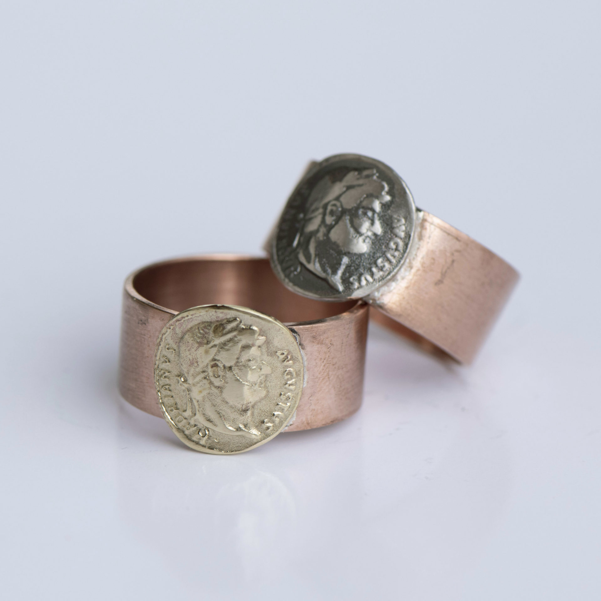 pierscionki coins miedz antyczna moneta grecka bizuteria galeria ora 3