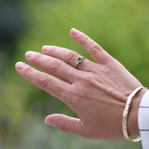 Victoria Emerald - pierścionek