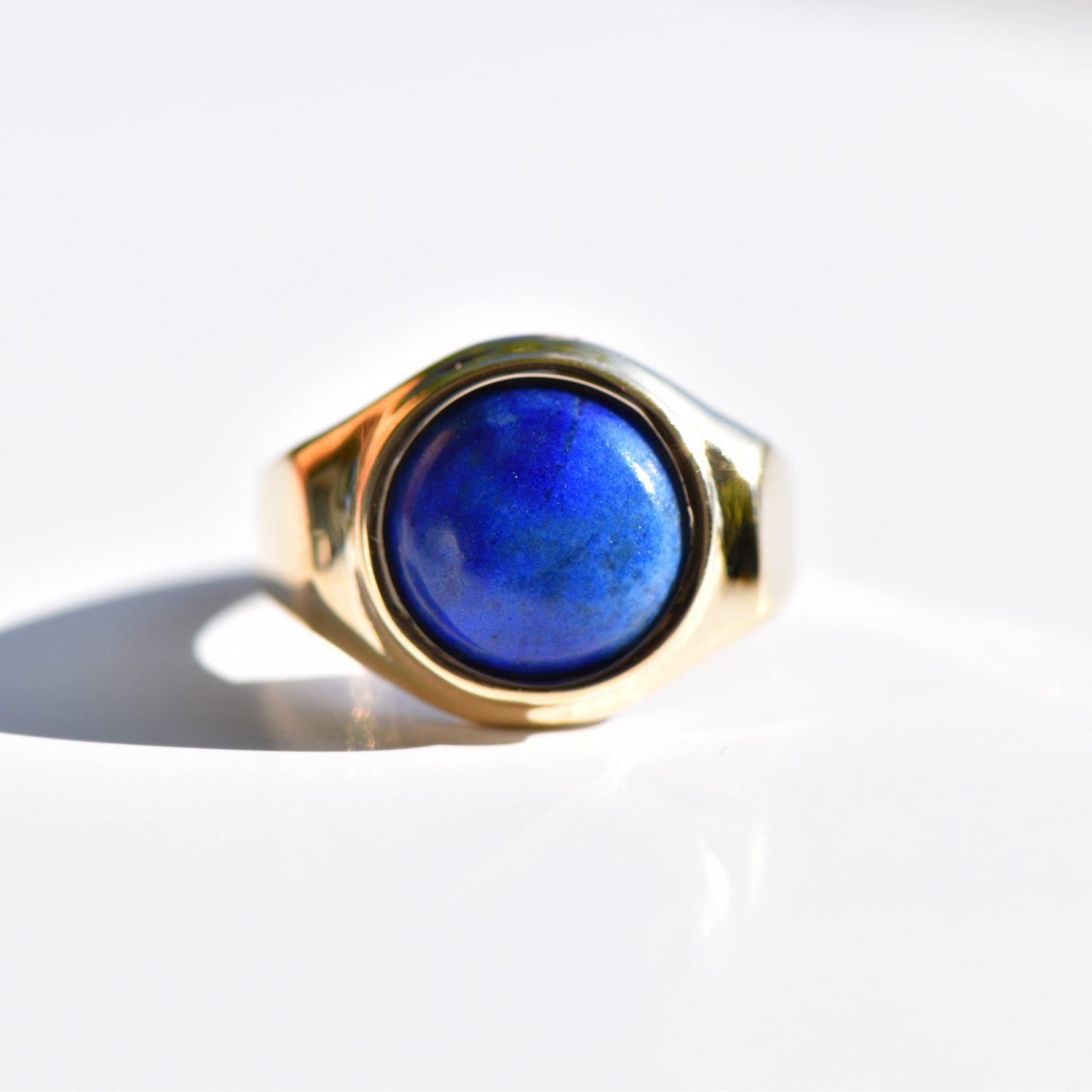 Signet Lapis Lazuli Eye