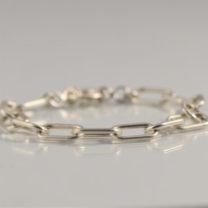Chain silver - bransoletka