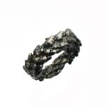 Betula - pierścionek srebrny oksydowany